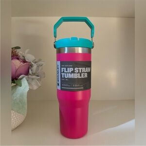 🎉LAST CHANCE🎉Stanley 30 oz. Quencher H2.0 FlowState Tumbler - Passion Pink